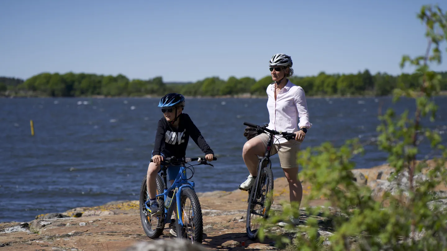 Cykla i Karlskrona skärgård