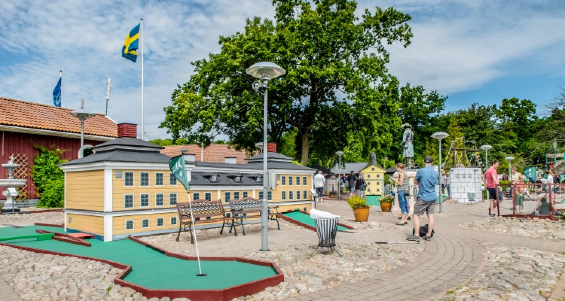 Dragsö campings minigolfbana