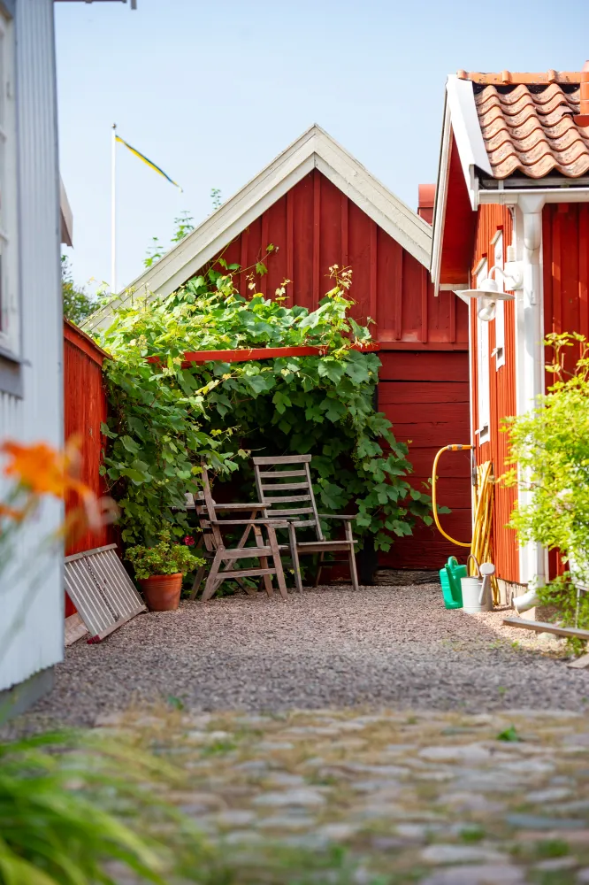 Bakgård i Kristianopel