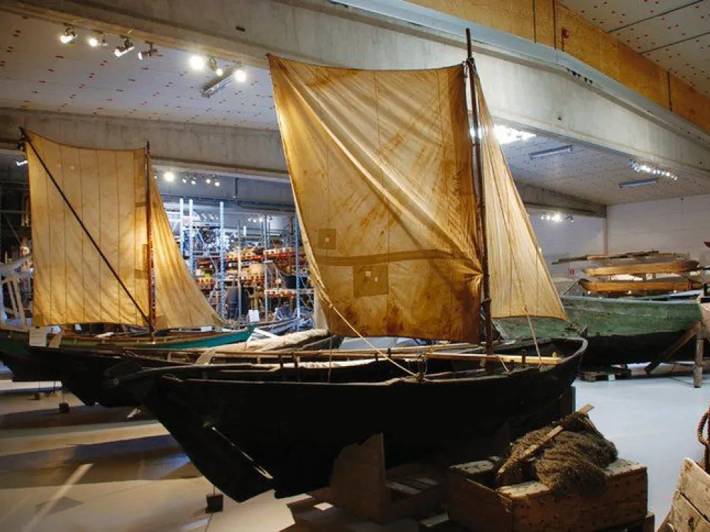 Blekinge Museum´s storage at Rosenholm