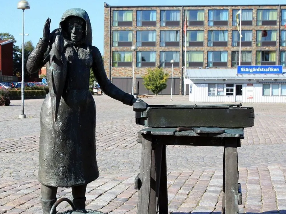 Statue - Fiskargumman
