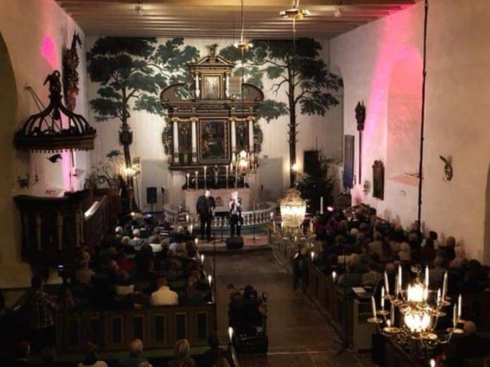 Julkonsert i Kristianopels kyrka i samband med deras 400 års jubileum