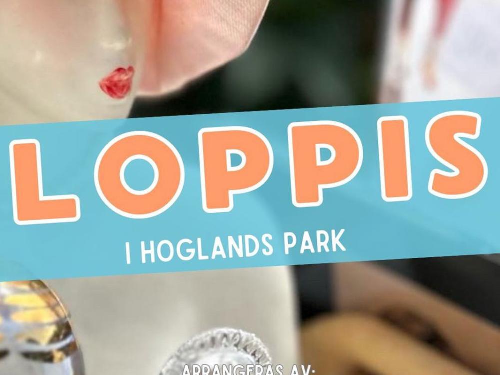 Loppis i Hoglands Park 2024