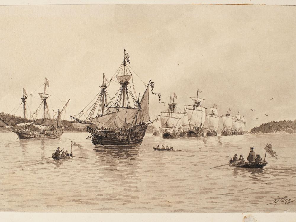 Guidad visning på Marinmuseum: Den seglande flottans historia